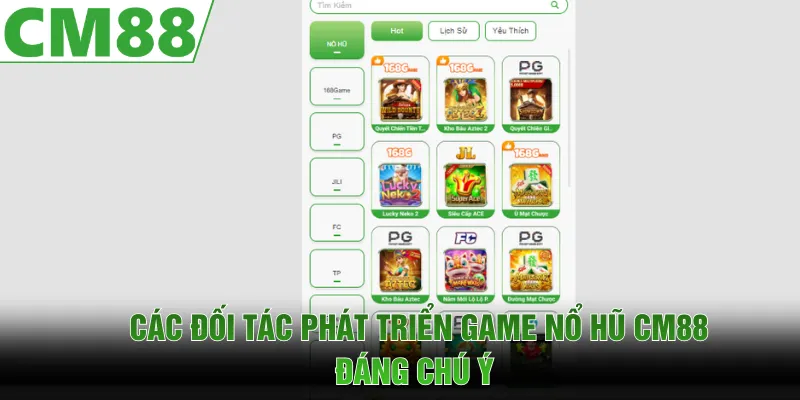 Các đối tác phát triển game đáng chú ý tại chuyên mục